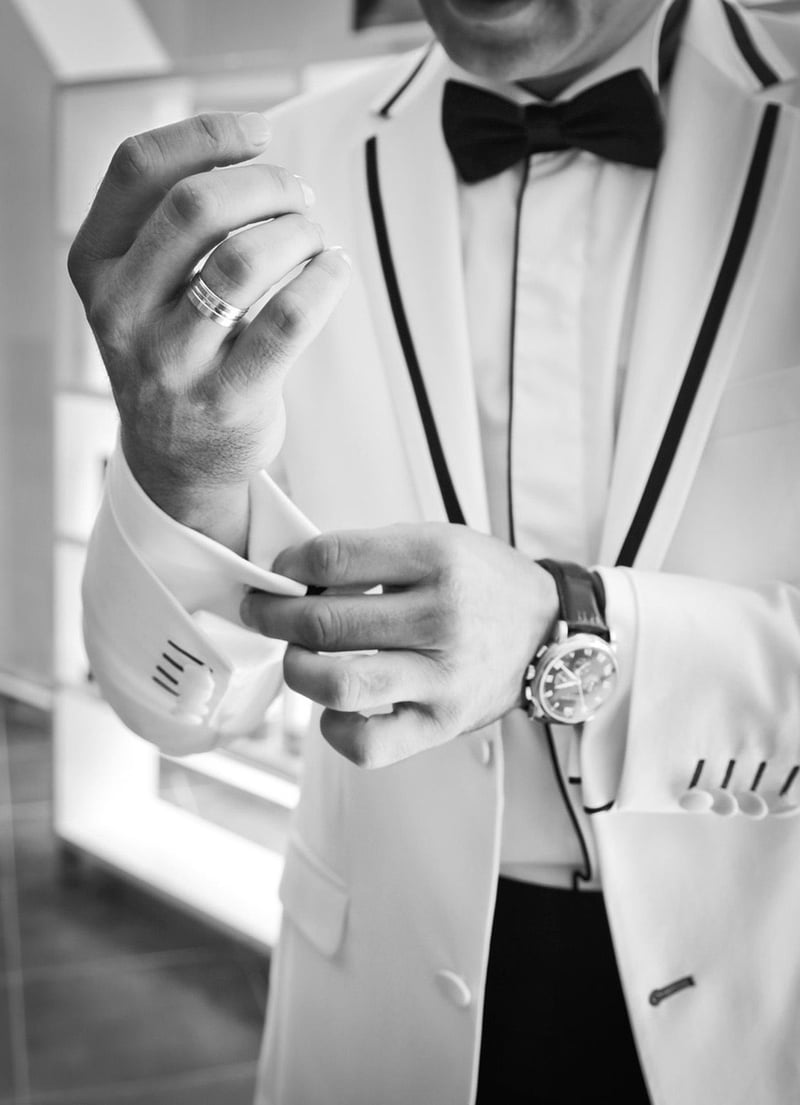 Modern Suit for Groom